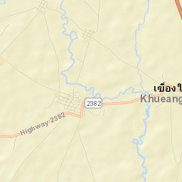 Amphoe Khueang Nai Street Map