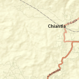 Chiantla Street Map