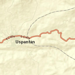Uspantán Street Map