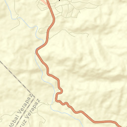 Santa Cruz Verapaz Street Map
