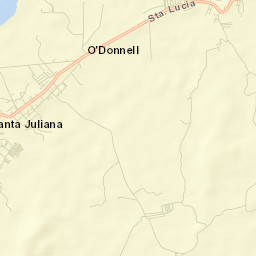 Santa Lucia Street Map