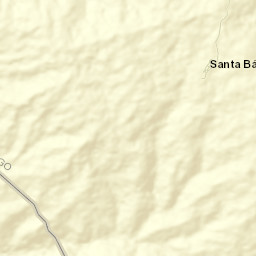 Santa Bárbara Street Map