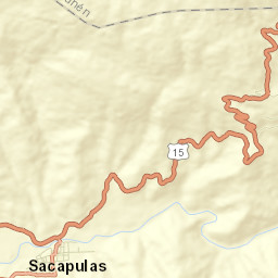 Sacapulas Street Map