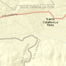 La Tinta Street Map