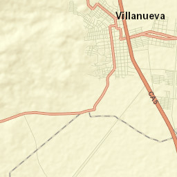 Villanueva Street Map