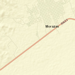 Morazán Street Map