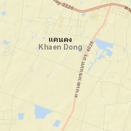 Amphoe Khaen Dong Street Map