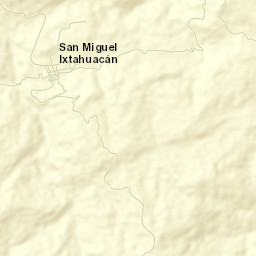 San Miguel Ixtahuacán Street Map