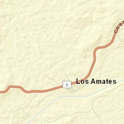 Los Amates Street Map
