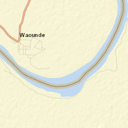 Waoundé Street Map