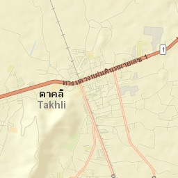 Takhli Street Map