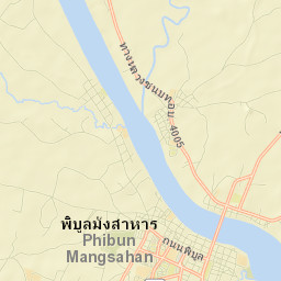 Phibun Mangsahan Street Map