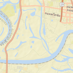 Ubon Ratchathani Street Map