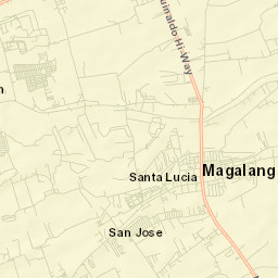 Magalang Street Map