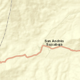 San Andrés Sajcabajá Street Map