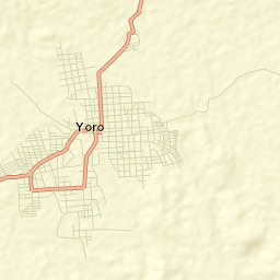 Yoro Street Map
