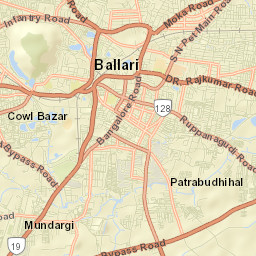 Ballary Street Map