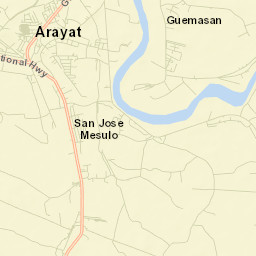 Arayat Street Map
