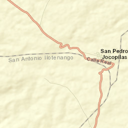 San Pédro Jocopilas Street Map