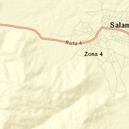 Salamá Street Map