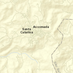 Assomada Street Map