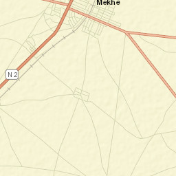Mékhé Street Map