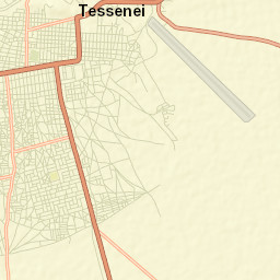 Teseney Street Map