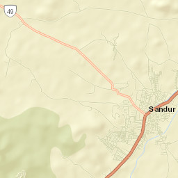 Sandur Street Map