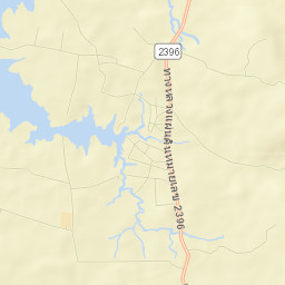 Amphoe Sirindhorn Street Map