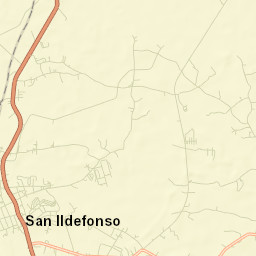 San Ildefonso Street Map