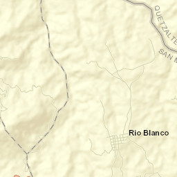 Río Blanco Street Map