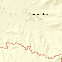 San Jerónimo Street Map