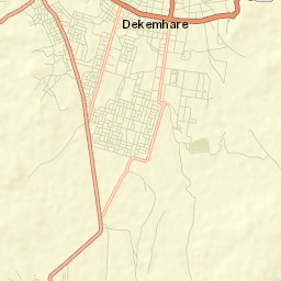 Dek’emhāre Street Map