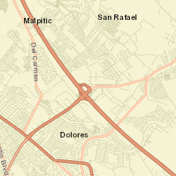 Del Pilar Street Map