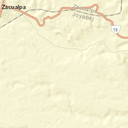 Zacualpa Street Map