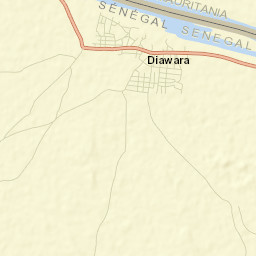 Diawara Street Map