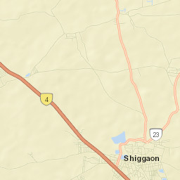 Shiggaon Street Map