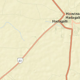 Hadagalli Street Map