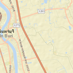 Amphoe In Buri Street Map