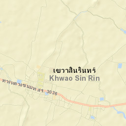 Amphoe Khwao Sinarin Street Map