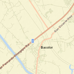 Bacolor Street Map