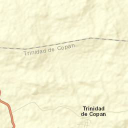 Trinidad de Copán Street Map