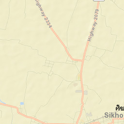 Amphoe Si Khoraphum Street Map
