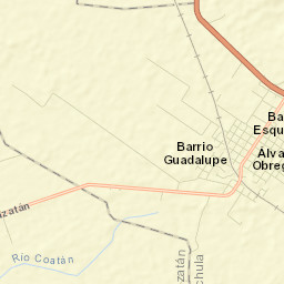 Álvaro Obregón Street Map