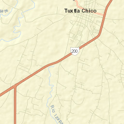 Tuxtla Chico Street Map