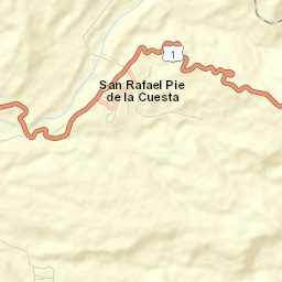 San Rafael Pie de la Cuesta Street Map