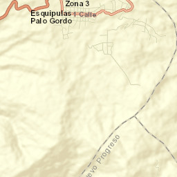 Esquipulas Palo Gordo Street Map