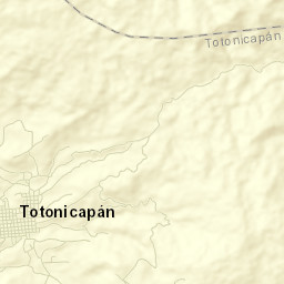 Totonicapán Street Map