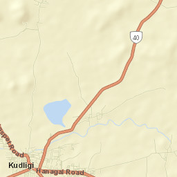 Kudligi Street Map