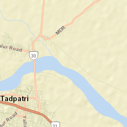 Tadpatri Street Map